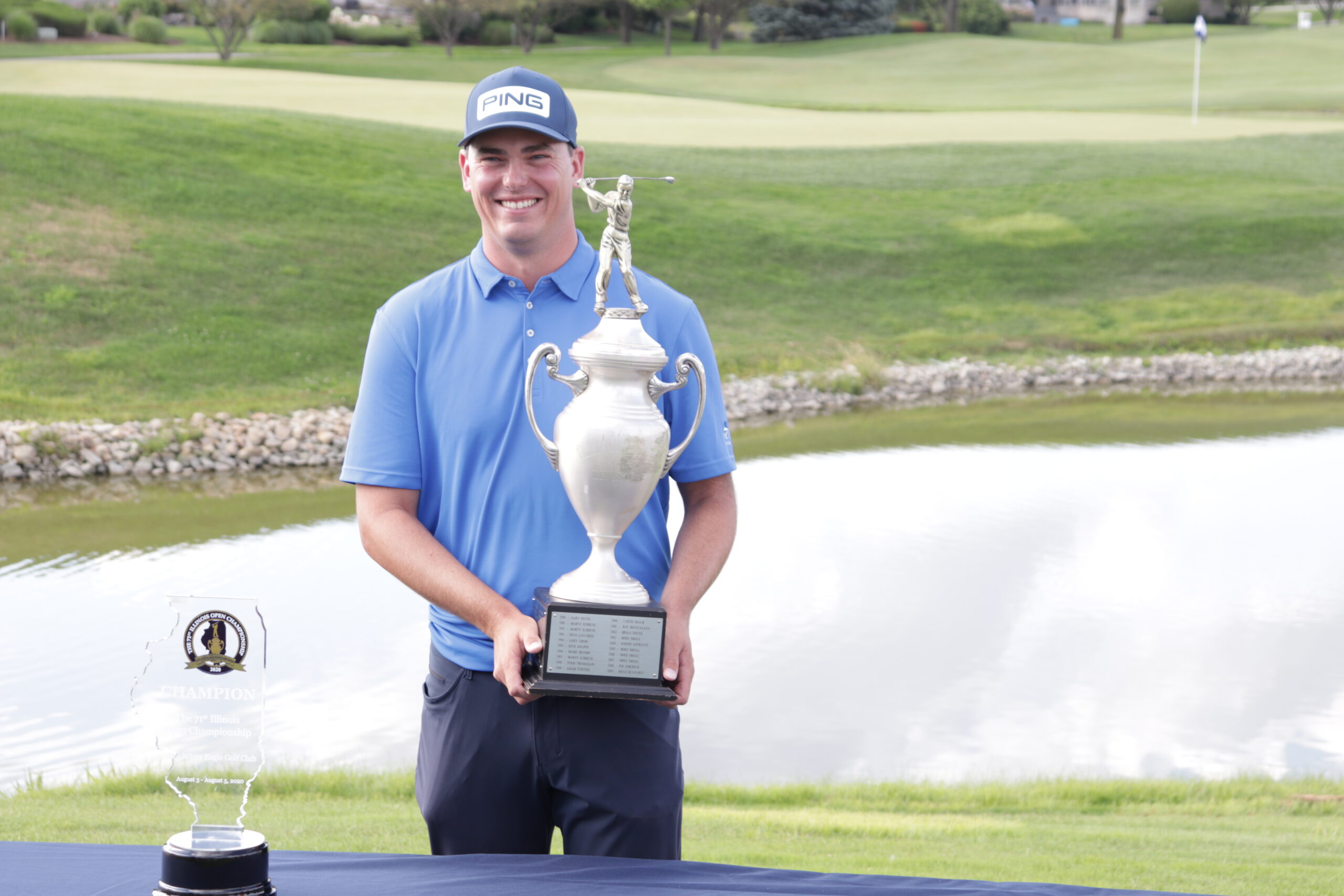 PGA tournament trophy