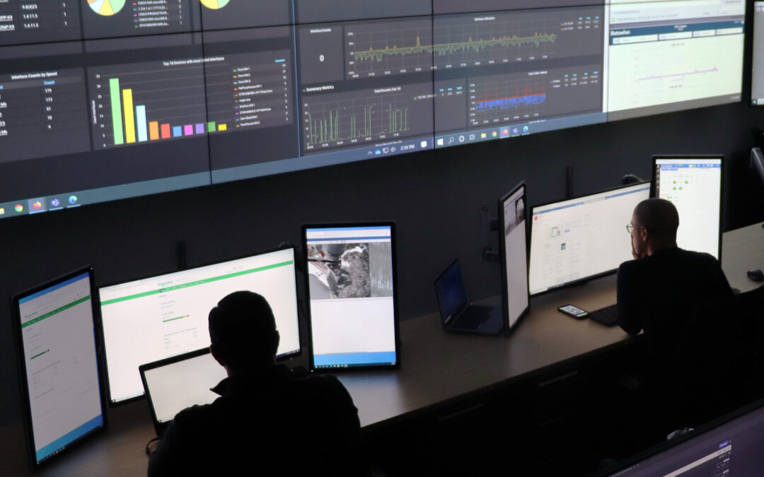 Scientel Solution's network operations center