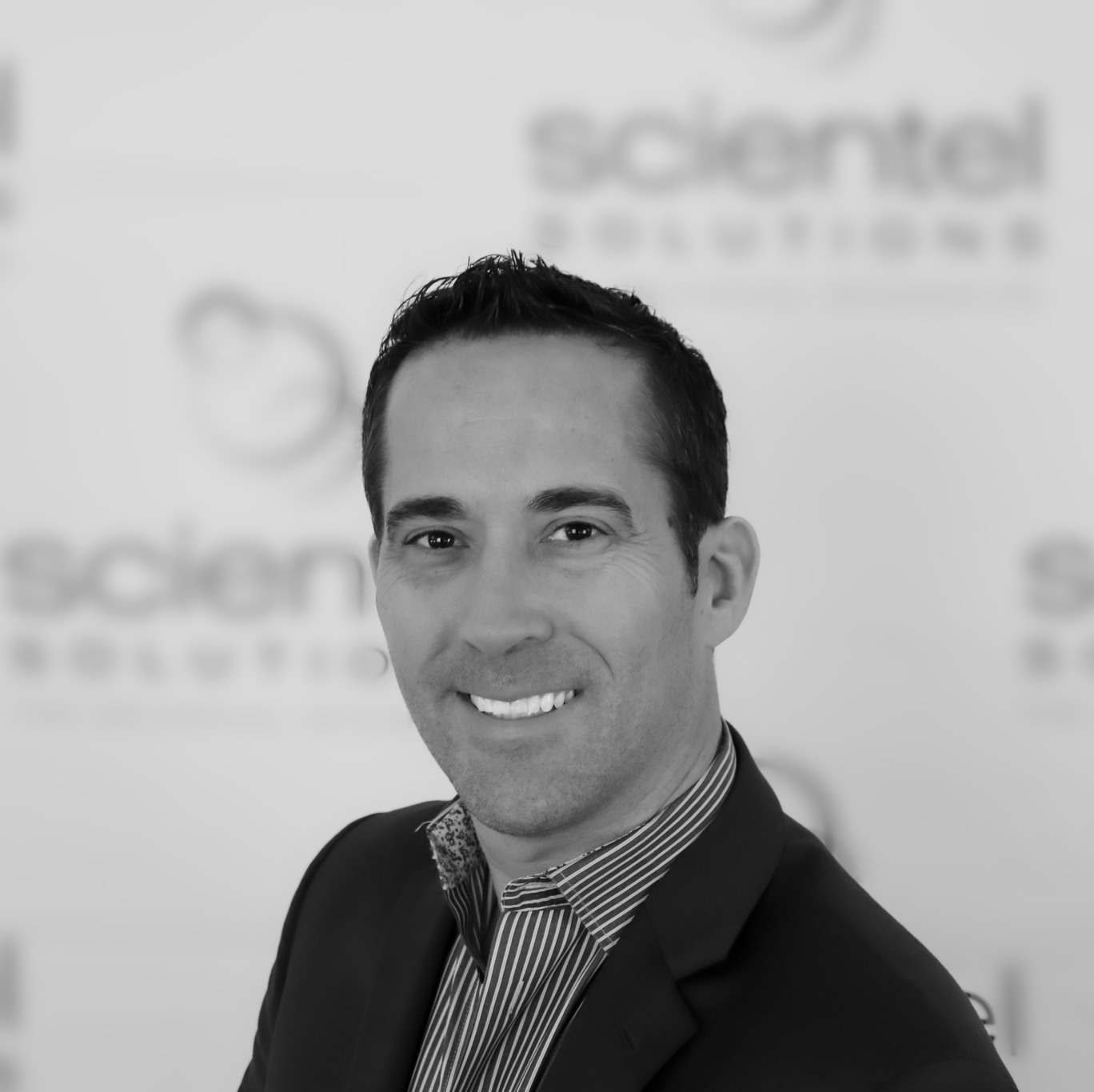 Headshot of Scientel Solution's Vice President Glenn Luckman