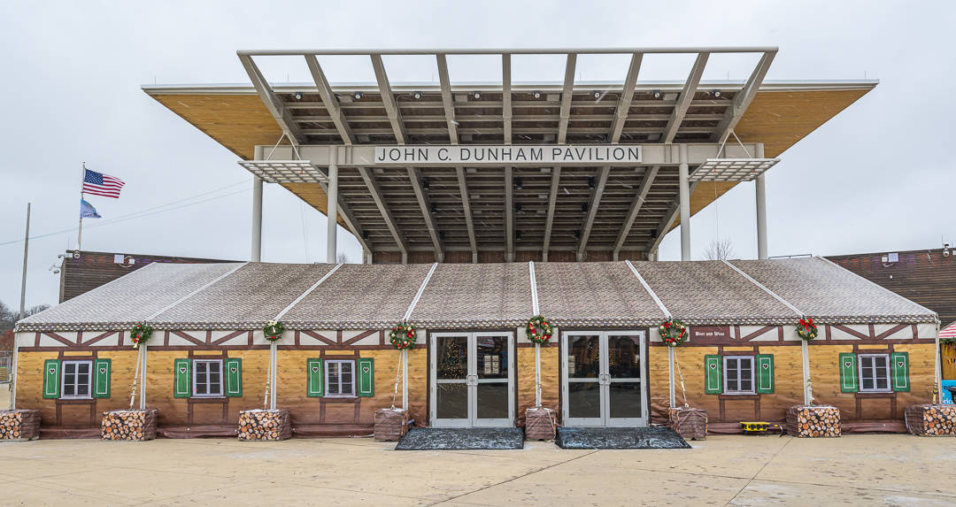 Christkindlmarket at John C. Dunham Pavilion in Aurora, IL