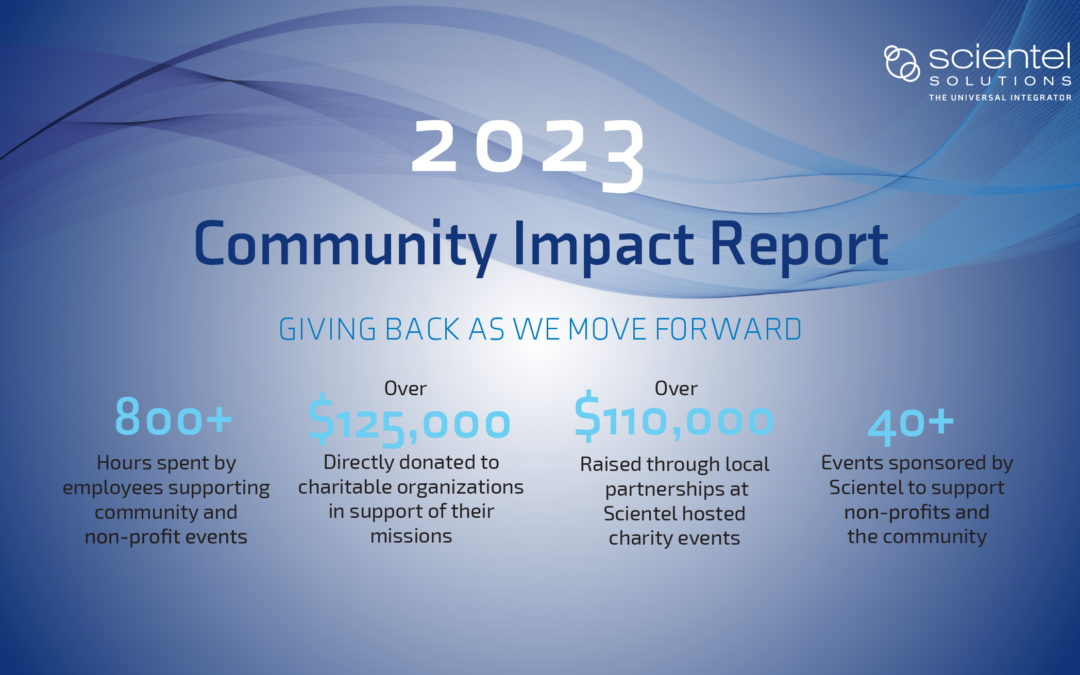 Scientel Solutions 2023 Community Impact Report